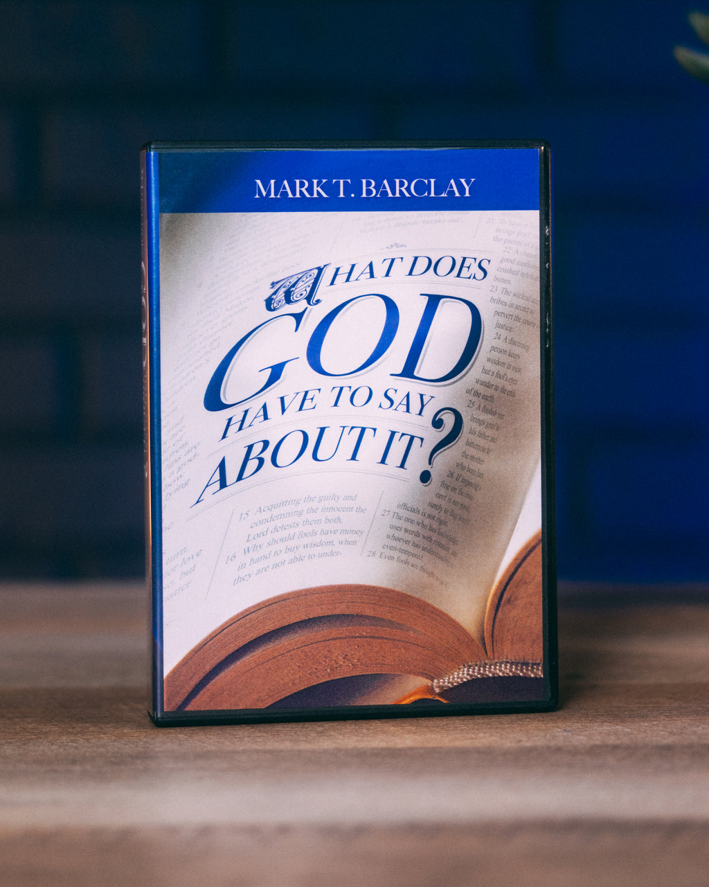 What Does God Have to Say About it?