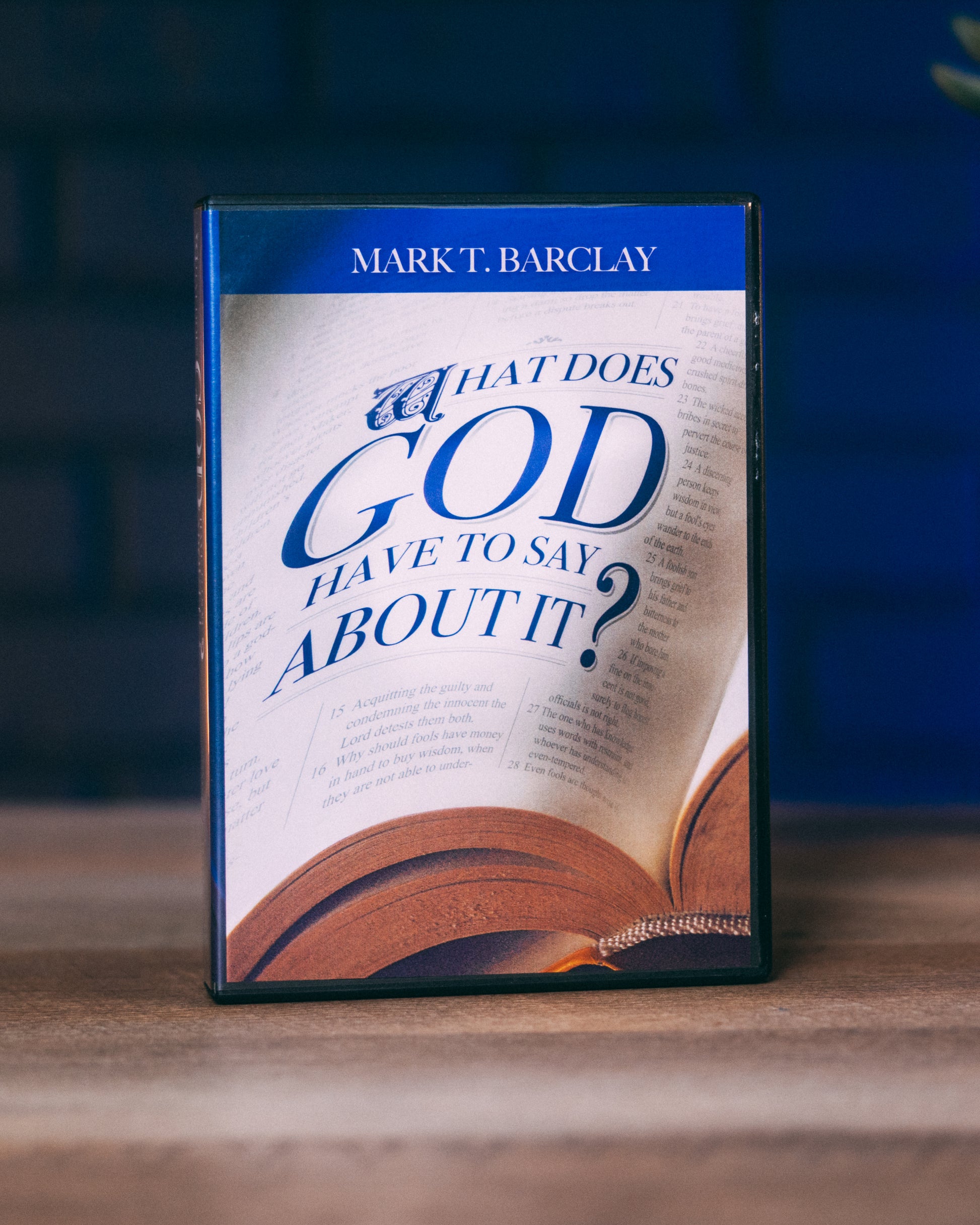 What Does God Have to Say About it?